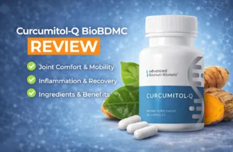 Curcumitol-Q BioBDMC curcumin supplement review for joint and inflammation support