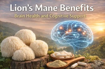 Lion’s Mane mushroom used in brain health and cognitive support supplements
